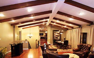 faux wood beams and Endurathane ceiling beams for your interior home improvement